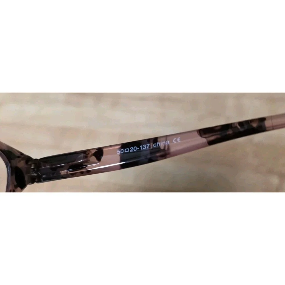 PINK tortoise oversized reading glasses for women 1.25 New